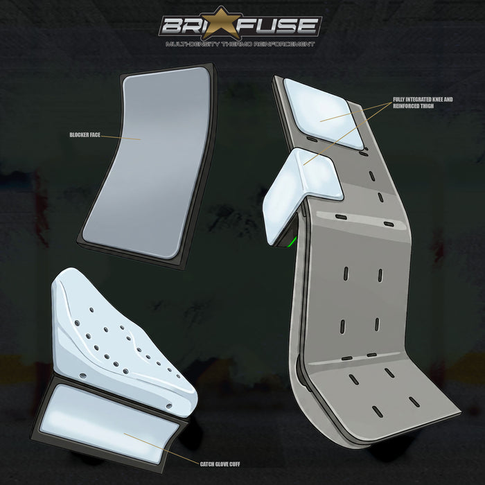 Brian's KRYPTIK Goalie Leg Pads Senior