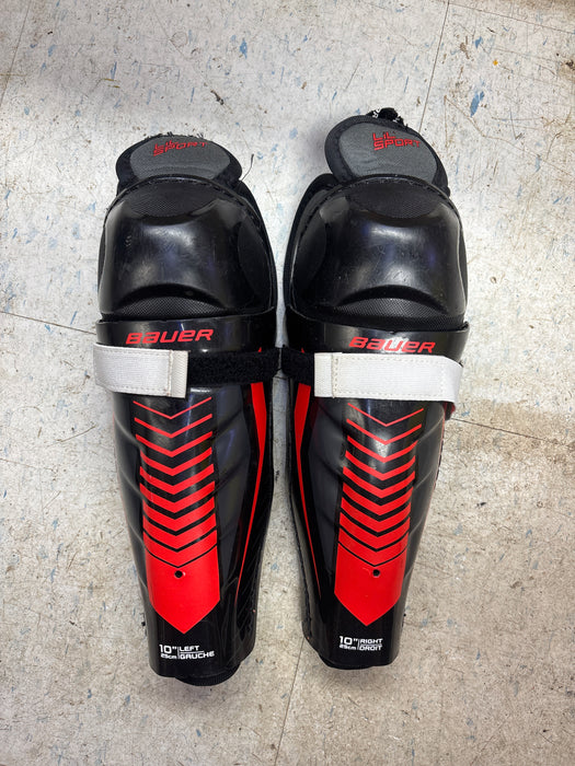 Used Bauer Lil Sport 10” Shin Guards