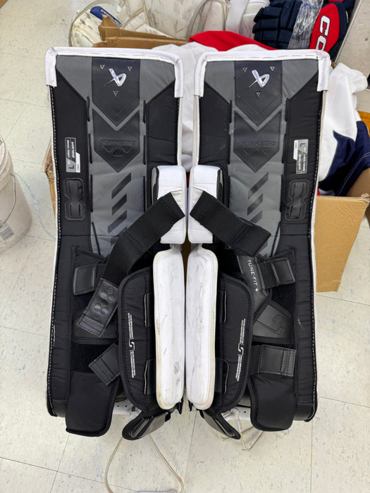 Used Pro Stock Bauer Shadow Leg Pads Senior Large