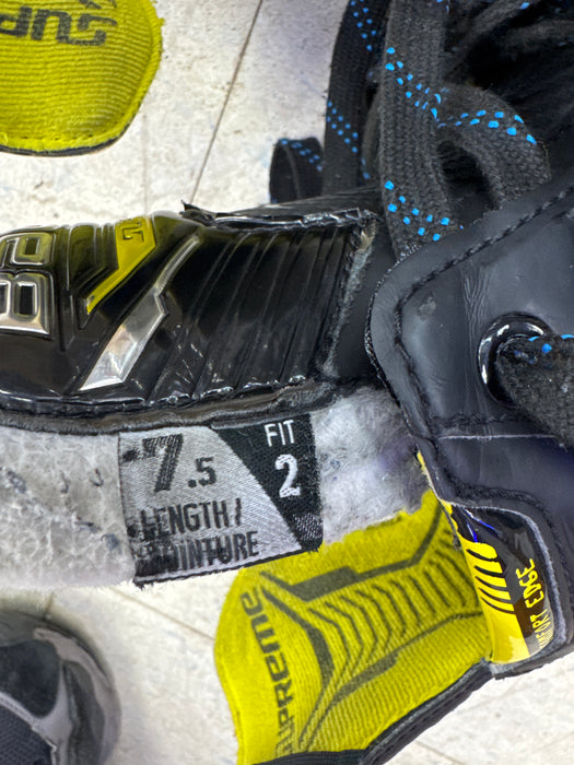 Used Bauer Supreme M4 Skates Size 7.5 Fit 2