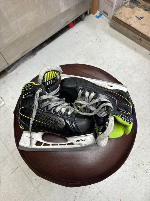 Used Bauer GSX Size 12.0D Youth Skates