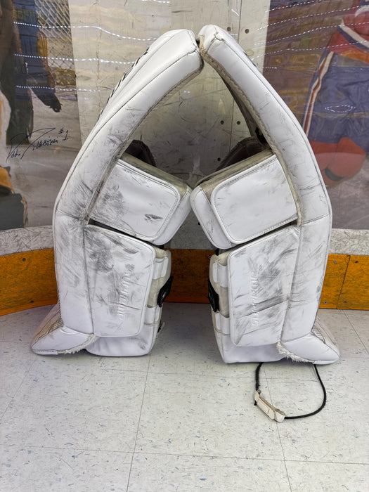Used Bauer Supreme S27 Senior Extra Large Goalie Pads