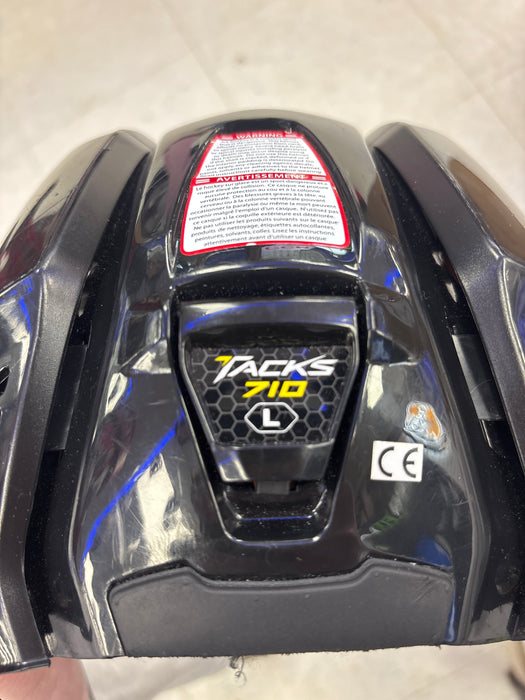 Used CCM Tacks 710 Player Helmet Senior Size Large