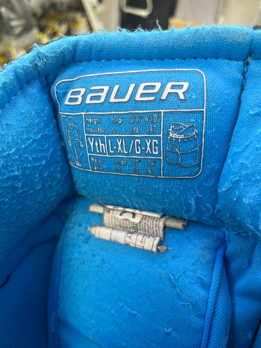 Used Bauer Prodigy Youth Large/Extra Large Goalie Pant