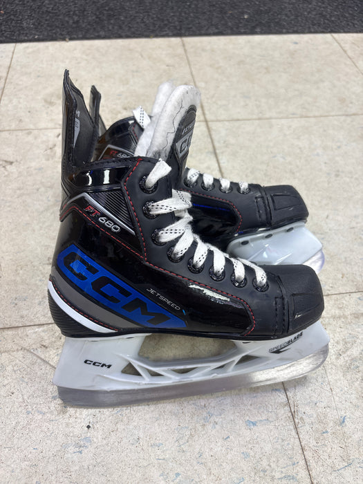 Used CCM JetSpeed FT680 Youth 13.0 Skates