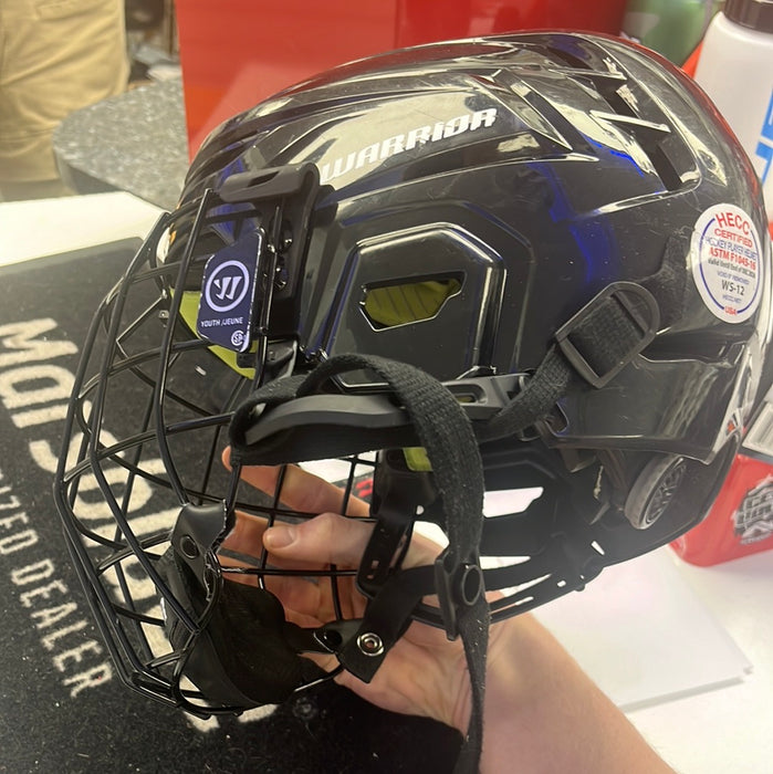 Used Warrior Alpha One Youth Player Helmet *CERTIFIED*
