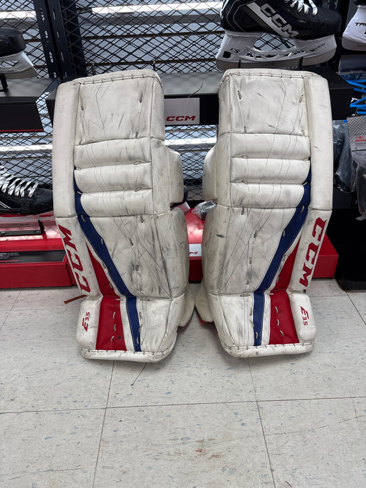 Used CCM E-Flex E3.5 28"+1" Junior Leg Pads