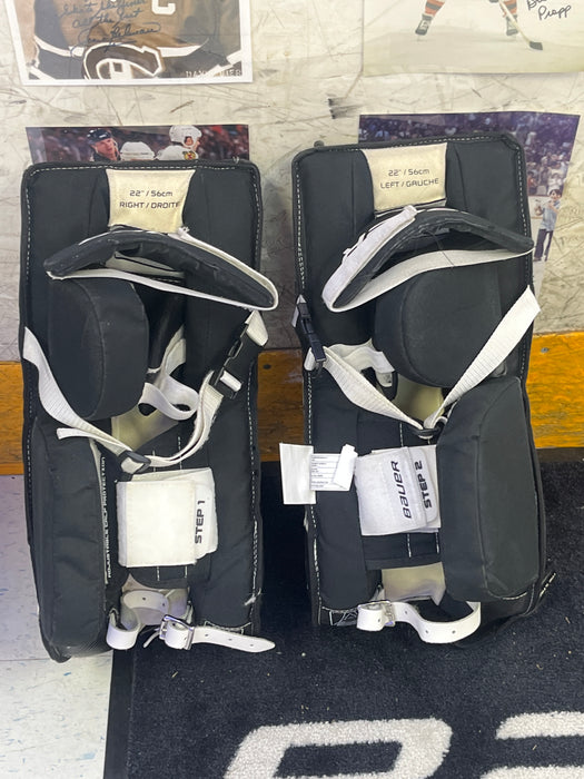 Used Bauer Prodigy 22" Goal Pads