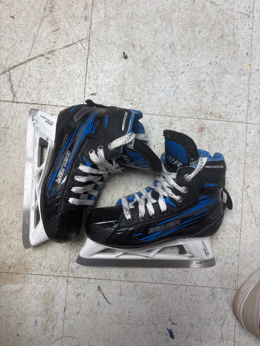 Used Bauer GSX Goal Skate Size 1.5 D