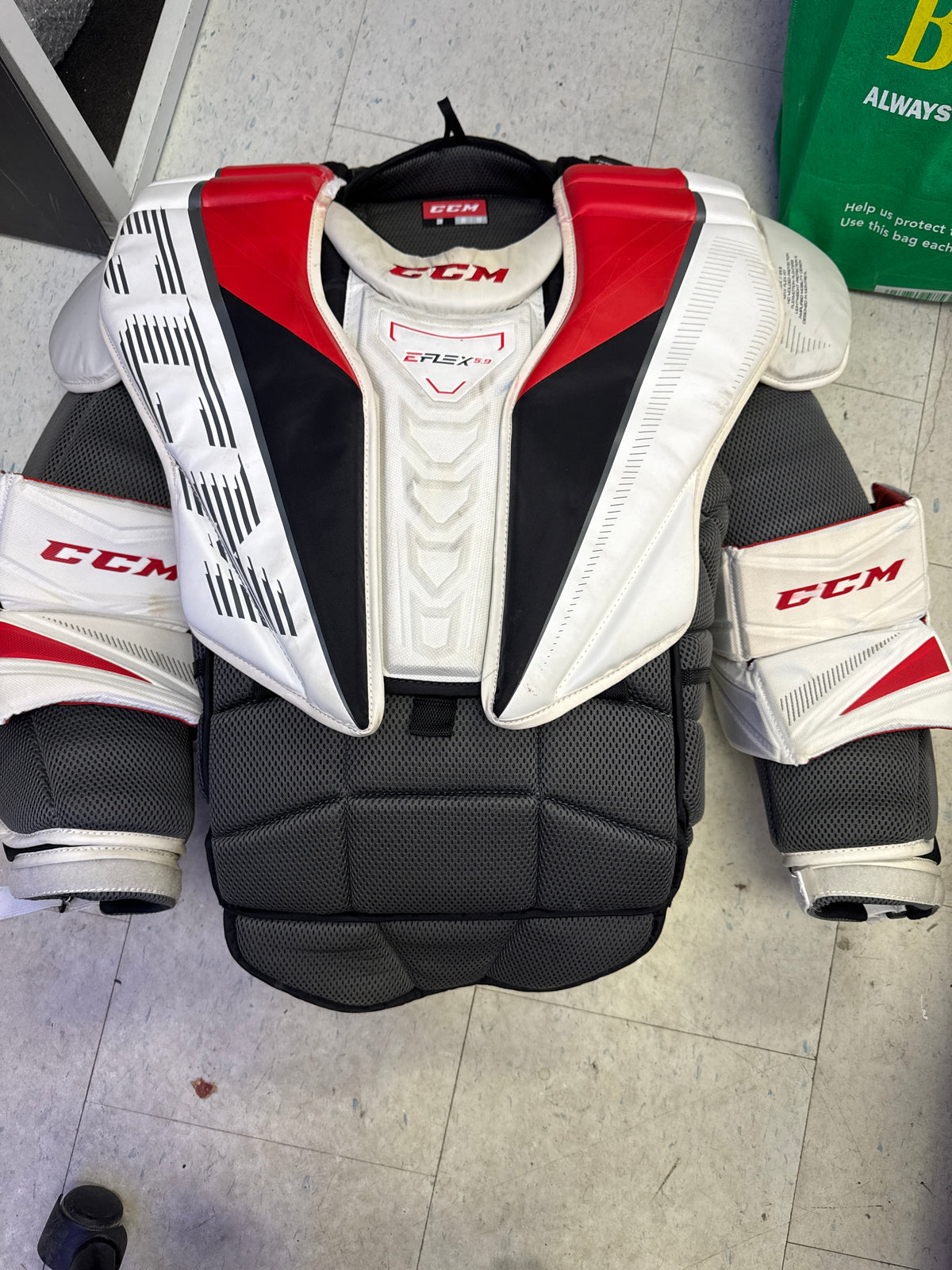 Used CCM Eflex 5.9 Senior Extra Large Chest Protector — Crow's Sports ...