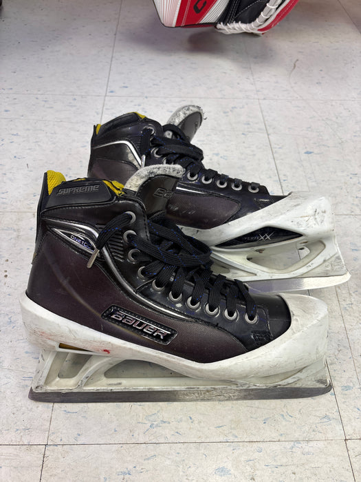 Used Bauer Supreme One100 Size 10.0 Senior Goal Skates