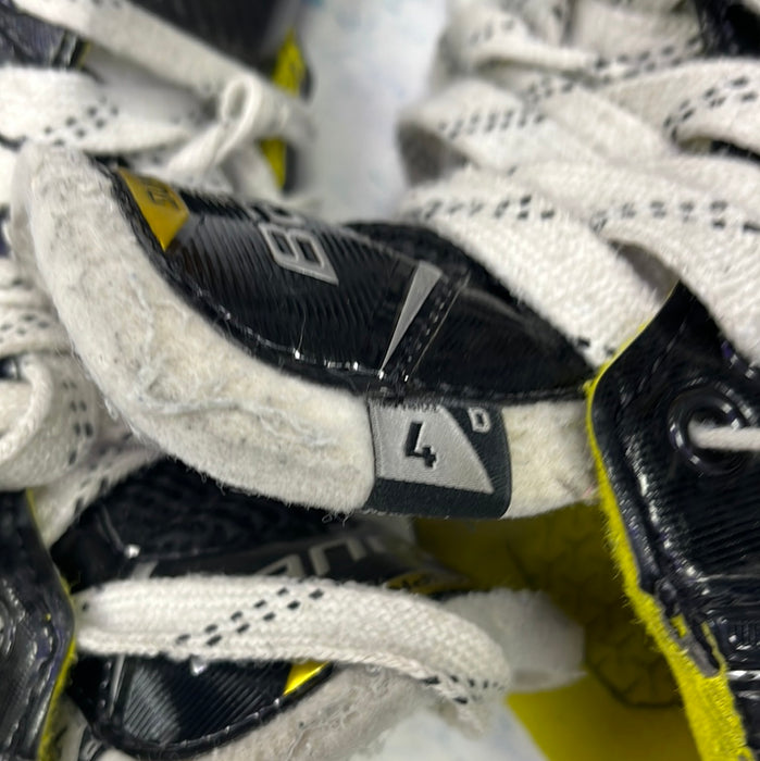 Used Bauer Supreme 3S Size 4 Goal Skates