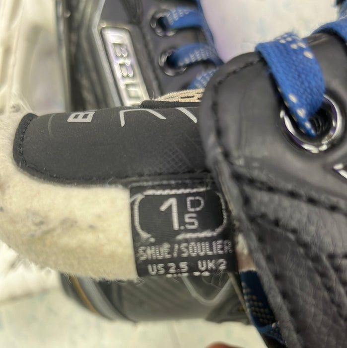 Used Bauer Supreme 160 Size 1.5 Player Skates