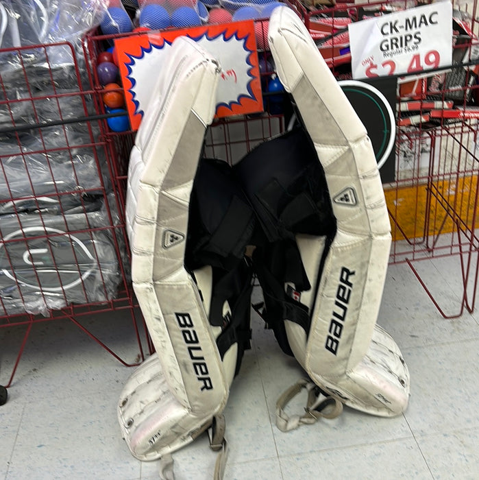 Used Bauer Reactor 6000 37+1 Senior Goal Pads