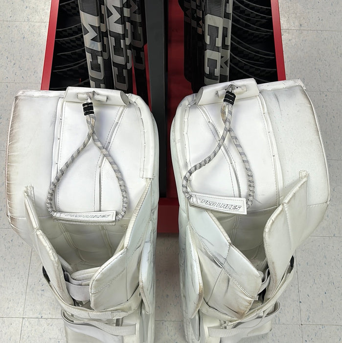 Used True L20.2 35+2” Senior Goal Pads