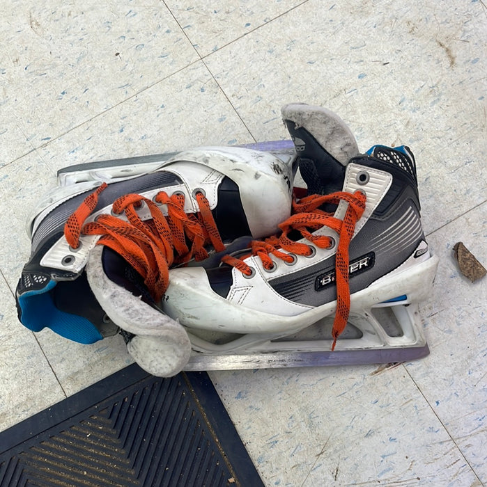 Used Bauer Reactor 4000 Size 4 Goal Skates