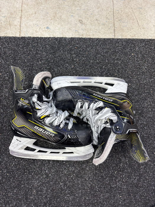 Used Bauer Supreme M40 Youth 13.0 Skates