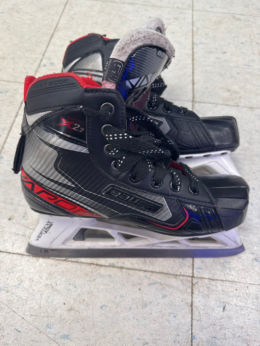 Used Bauer Vapor X2.7 Goalie Skates Size 5.5D