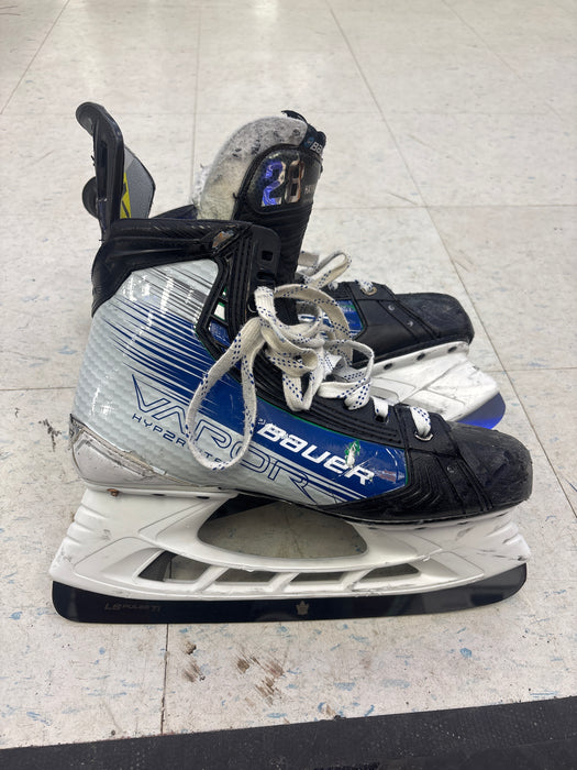 Used Pro Stock AHL Toronto Marlies Bauer Vapor Hyperlite 2 Size 9.5 Skates