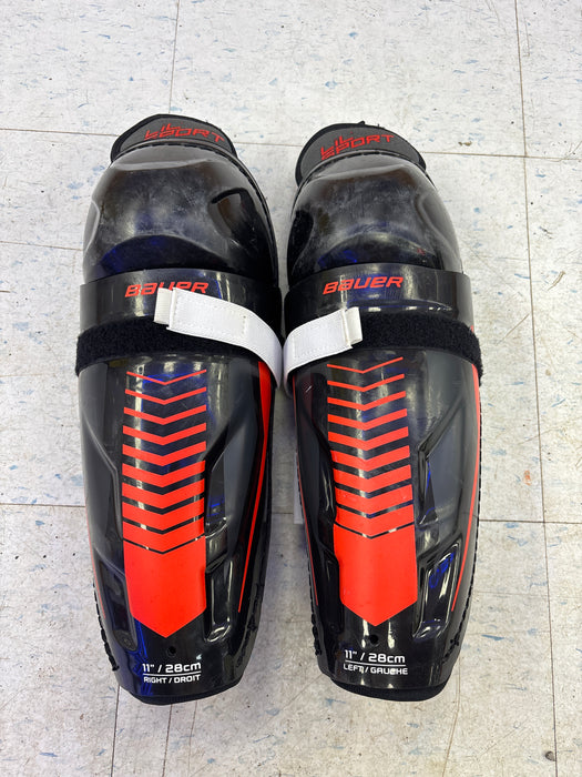 Used Bauer Lil Sport 11” Shin Guards