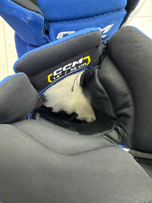 Toronto Maples Leafs Pro Stock CCM 14” Gloves - Villeneuve