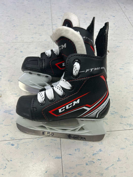 Used CCM JetSpeed FT340 Youth Player Skates