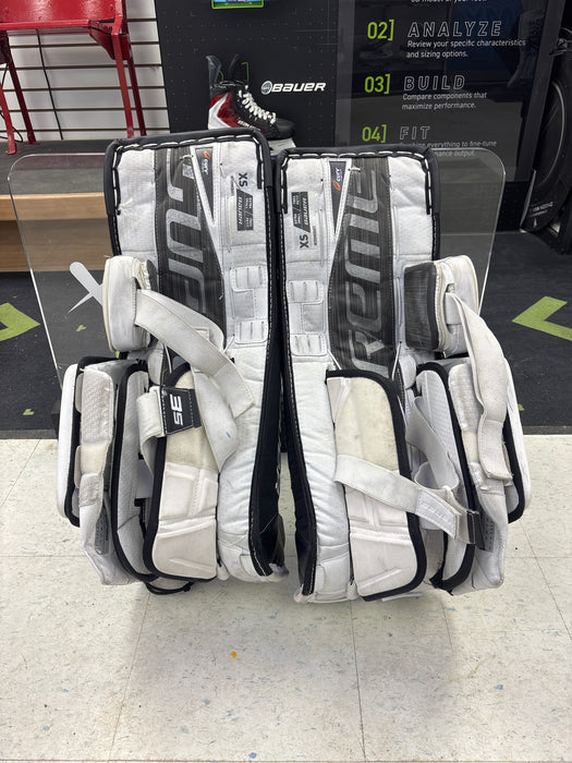Used Bauer Supreme 3s Goal Pad intermediate Size XS/29