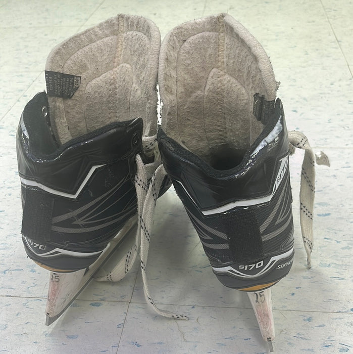 Used Bauer Supreme s170 Size 2.5 Goal Skates