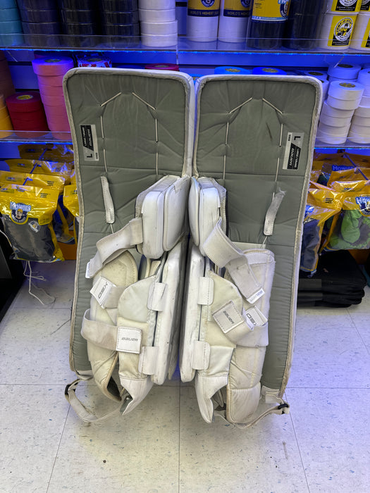 Used Bauer GSX Senior Large Goalie Leg Pads