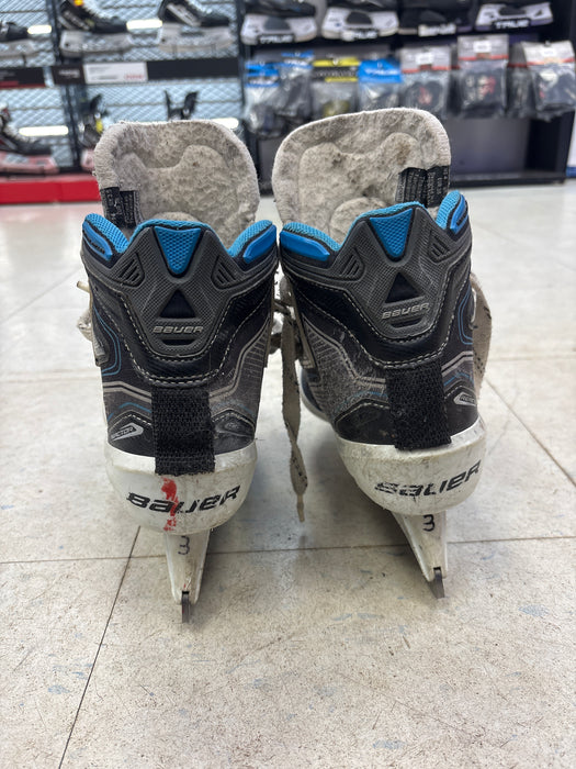 Used Bauer Reactor 7000 Size 3.0 D Goal Skate