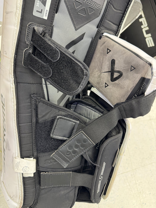 Used Bauer Shadow Leg Pads Senior Large 35”