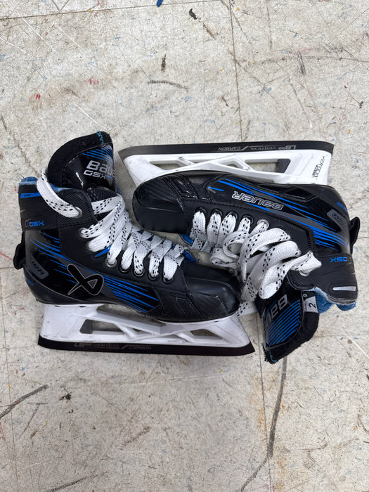 Used Bauer GSX Goalie Skates Size 2.0D