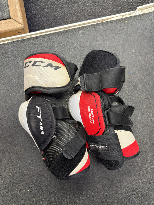 Used CCM JetSpeed FT485 Senior Small Elbow Pads