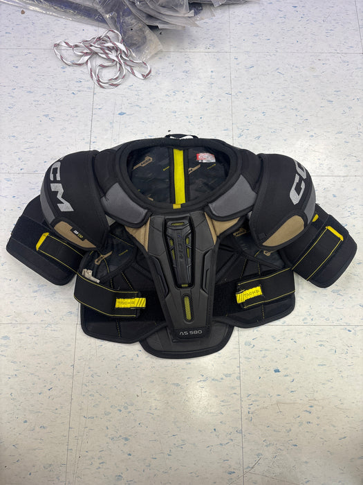 Used CCM Tacks AS-580 Senior Small Shoulder Pads