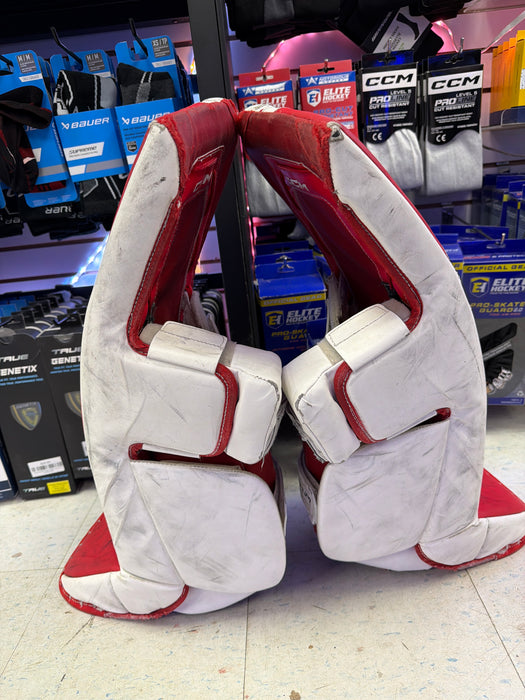 Used CCM Axis 2.5 28+1” Junior Goal Pads