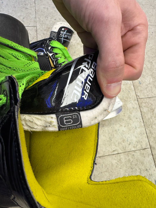 Used Bauer Supreme S25 size 6 Skates