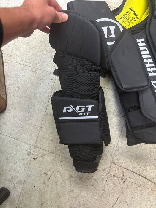 Used Warrior R/GT Chest Protector Size Intermediate Small-Medium