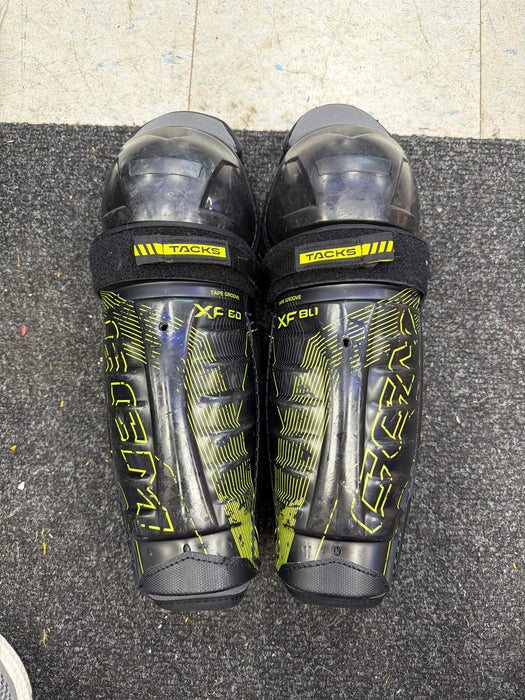 Used CCM Tacks XF80 13” Shin Guard