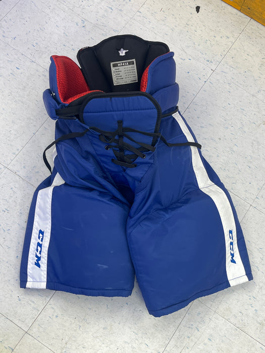 Used CCM Pro Stock Maple Leafs - B.McMann - Senior Medium Pants