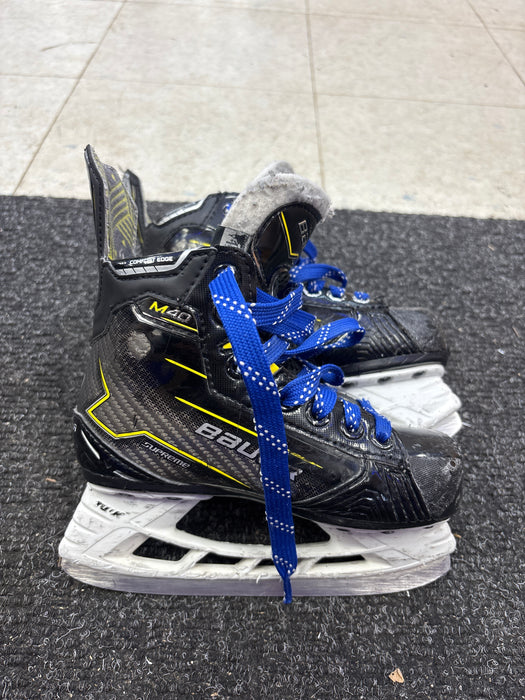 Used Bauer Supreme M40 Youth 11.0D Skates