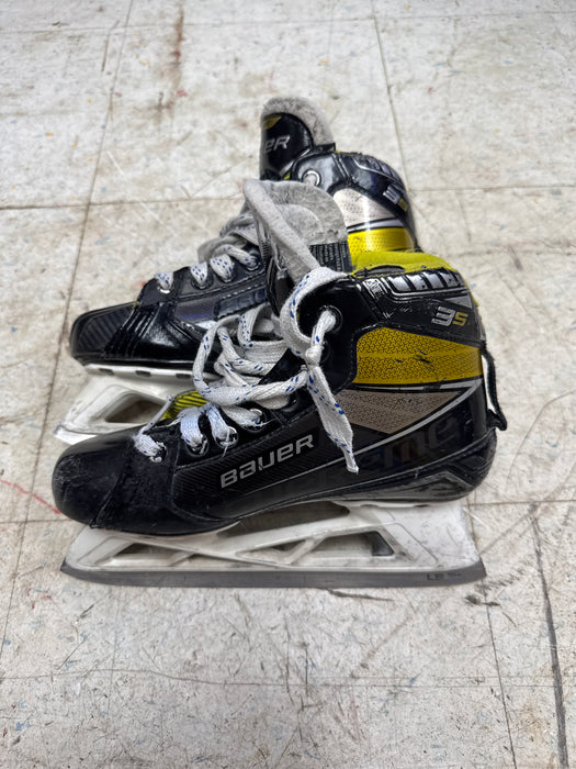 Used Bauer Supreme 3S Goalie Skates Size 4.5D