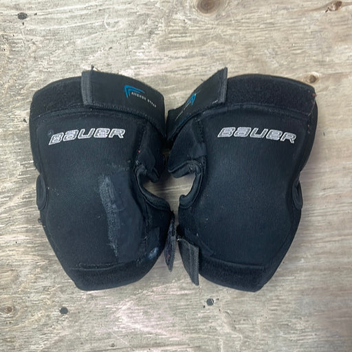 Used Bauer Reactor Youth Goal Knee Pads