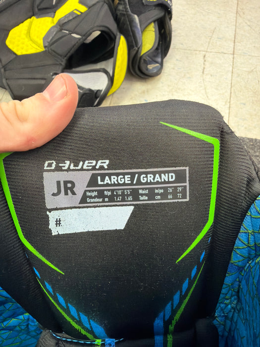 Used Bauer X Junior Large Pants