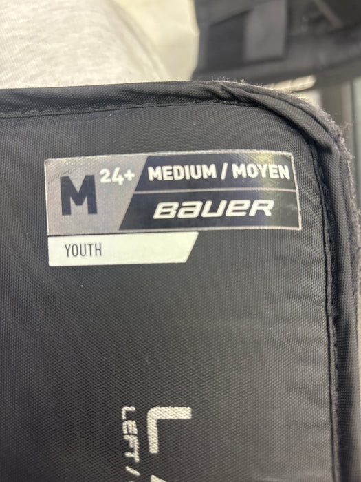 Used Bauer Prodigy Youth Medium 24+ Goal Leg Pad