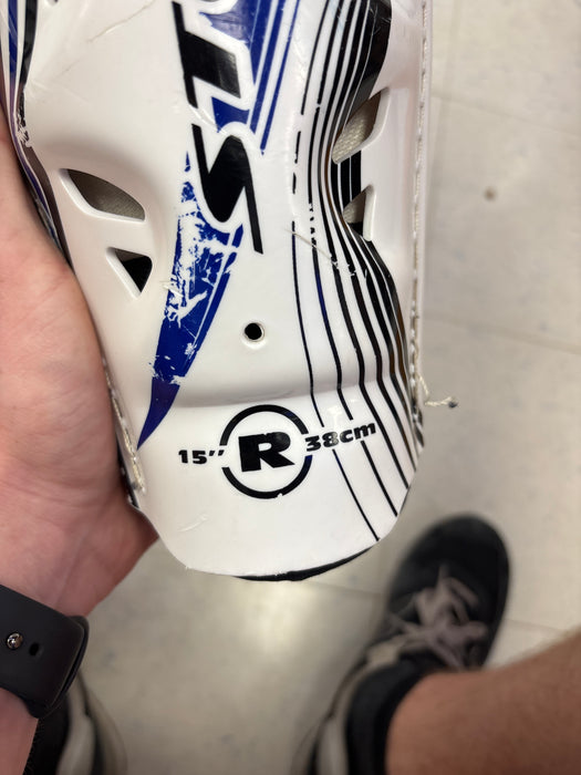 Used Easton Stealth 15” Shin Pads