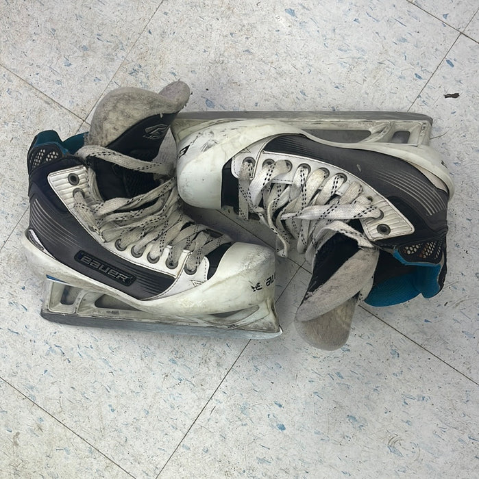 Used Bauer Reactor 4000 Size 6 Goal Skates