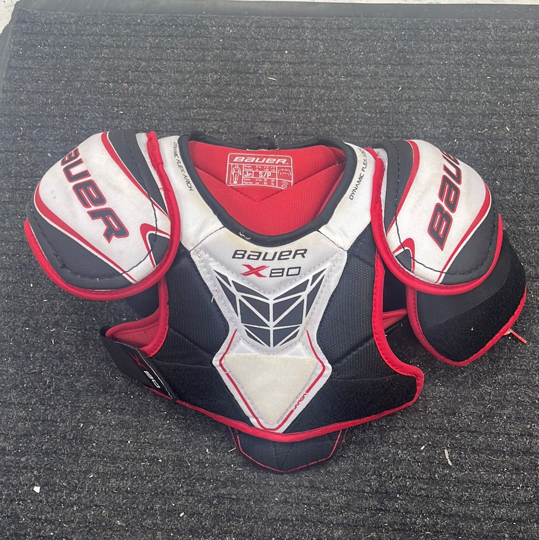 Used Bauer Vapor X80 Junior Small Shoulder Pads — Crow's Sports