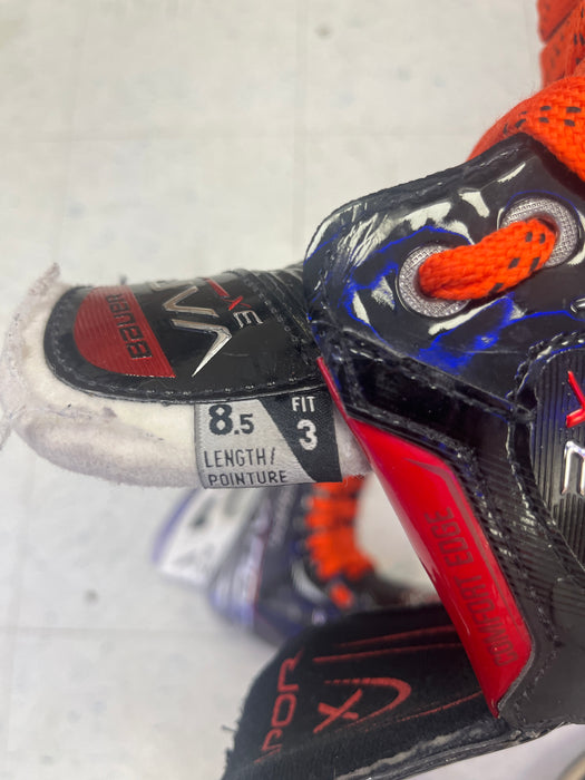 Used Bauer Vapor 3X Size 8.5 Fit 3 Skates