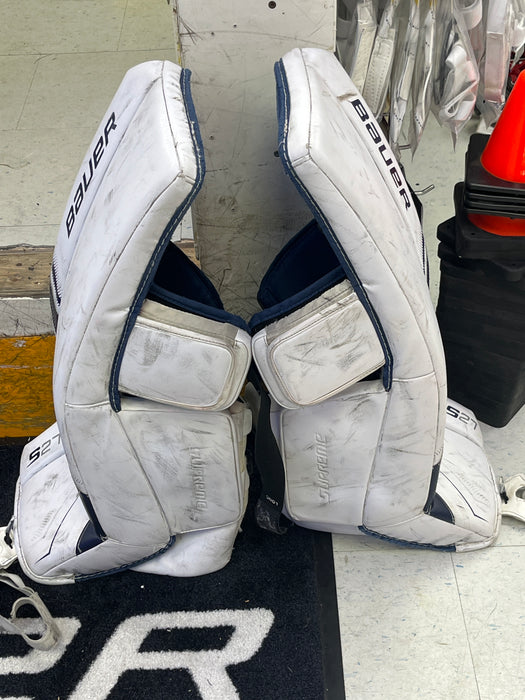 Used Bauer Supreme S27 28+1 Goal Pads