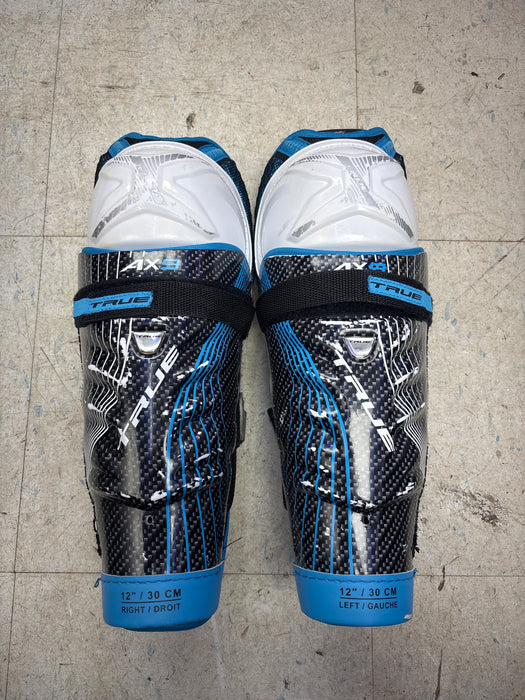 Used True AX9 12” Shin Guards
